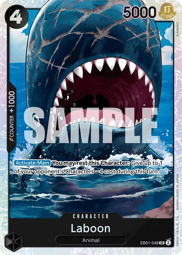 Image for Laboon (048) (EB01-048) (Extra Booster: Memorial Collection) (EB-01) - One Piece Card Game