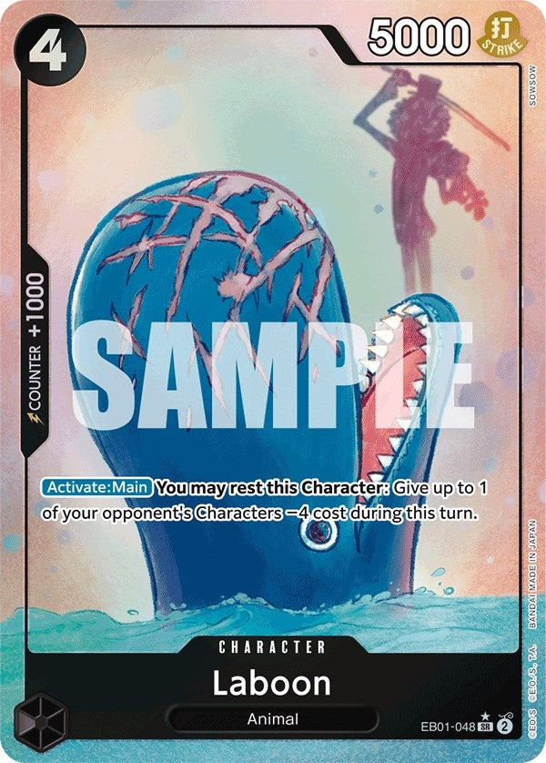 Image for Laboon (048) (Alternate Art) (EB01-048) (Extra Booster: Memorial Collection) (EB-01) - One Piece Card Game