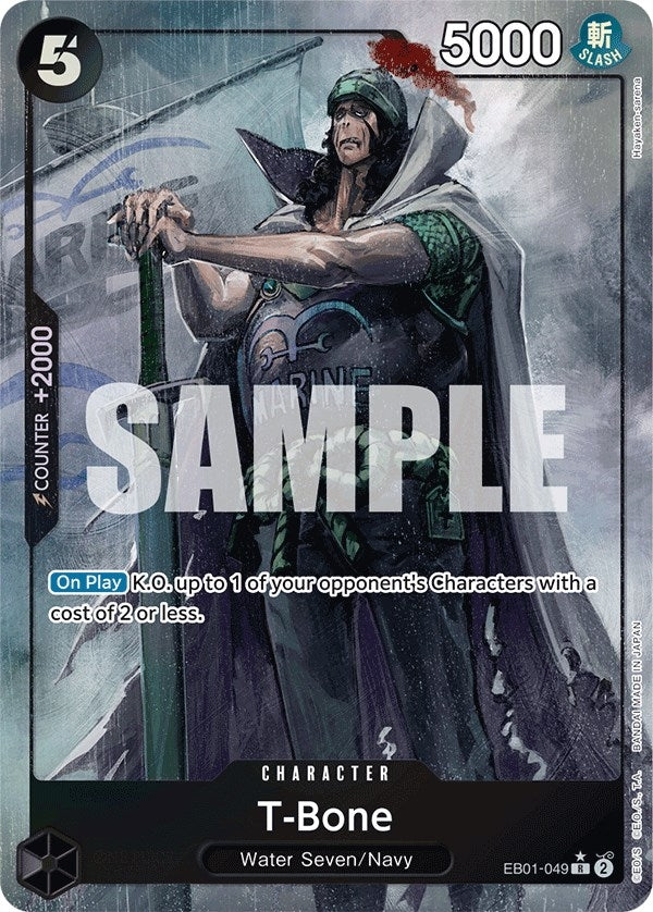 Image for T-Bone (Alternate Art) (EB01-049) (Extra Booster: Memorial Collection) (EB-01) - One Piece Card Game