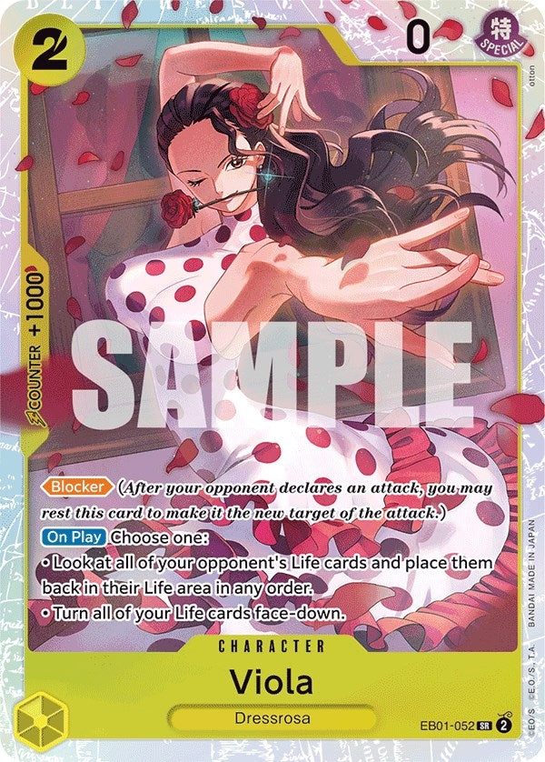 Image for Viola (EB01-052) (Extra Booster: Memorial Collection) (EB-01) - One Piece Card Game