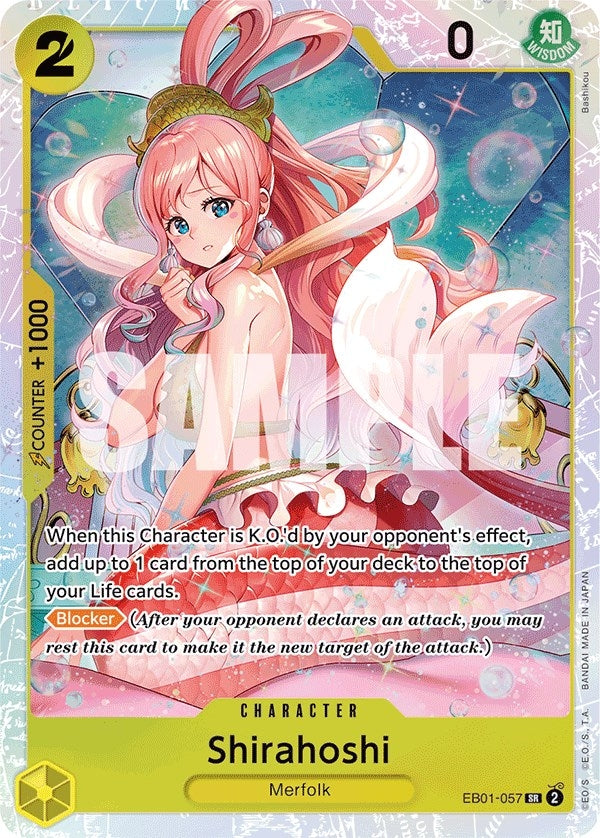 Image for Shirahoshi (EB01-057) (Extra Booster: Memorial Collection) (EB-01) - One Piece Card Game