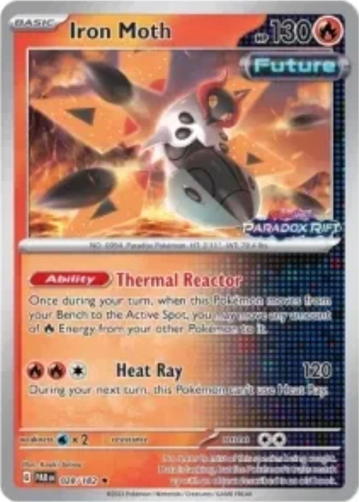 Image for Iron Moth - 028/182 (European Promo) (028/182) (Miscellaneous Cards & Products) (MCAP) - Pokemon