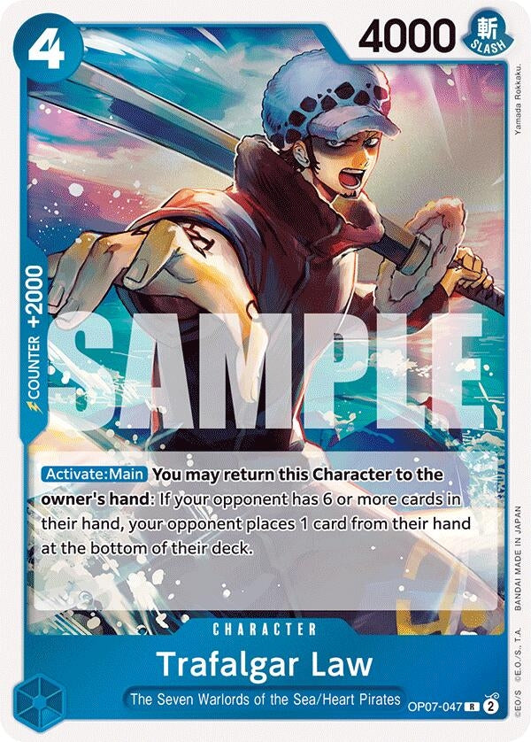 Image for Trafalgar Law (047) (OP07-047) (500 Years in the Future) (OP07) - One Piece Card Game