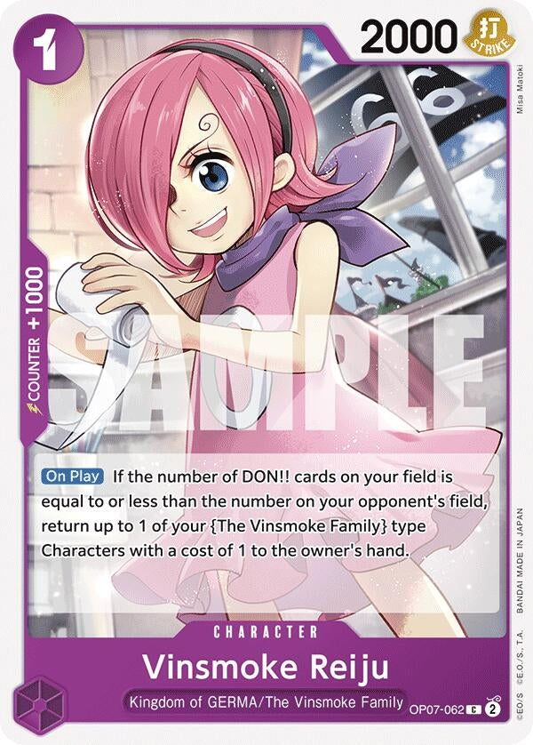 Image for Vinsmoke Reiju (OP07-062) (500 Years in the Future) (OP07) - One Piece Card Game