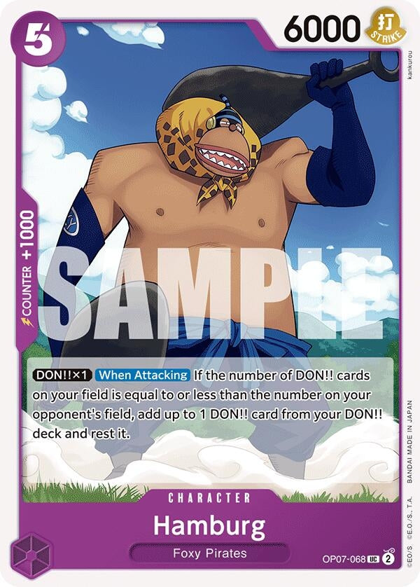 Image for Hamburg (OP07-068) (500 Years in the Future) (OP07) - One Piece Card Game