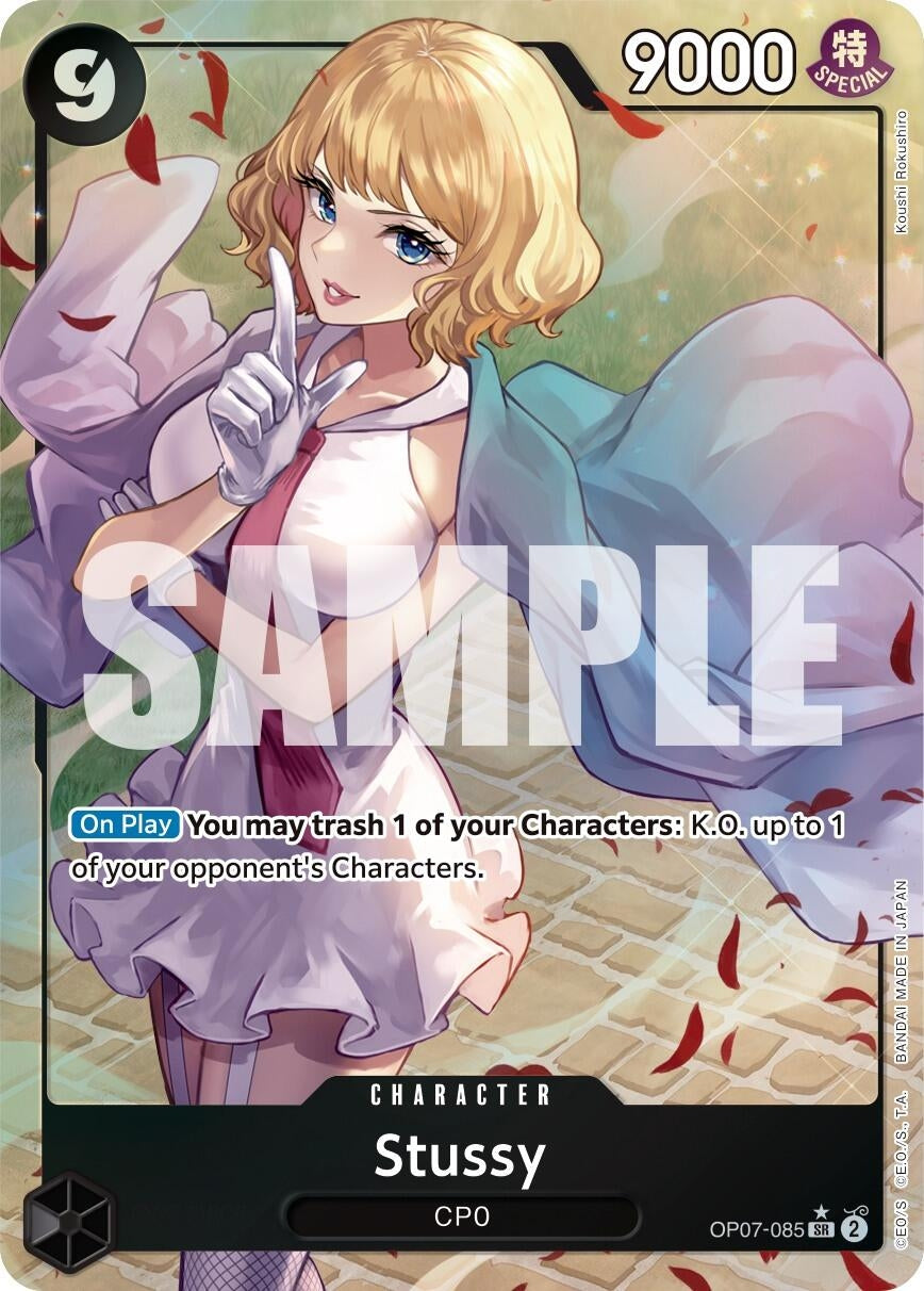 Image for Stussy (Parallel) (OP07-085) (500 Years in the Future) (OP07) - One Piece Card Game