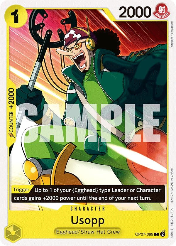 Image for Usopp (OP07-099) (500 Years in the Future) (OP07) - One Piece Card Game