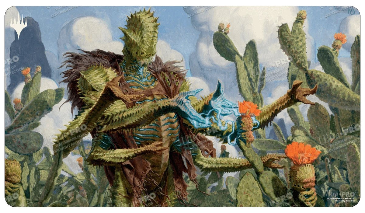 Image for Outlaws of Thunder Junction Bristly Bill, Spine Sower Standard Gaming Playmat for Magic: The Gathering - Playmats