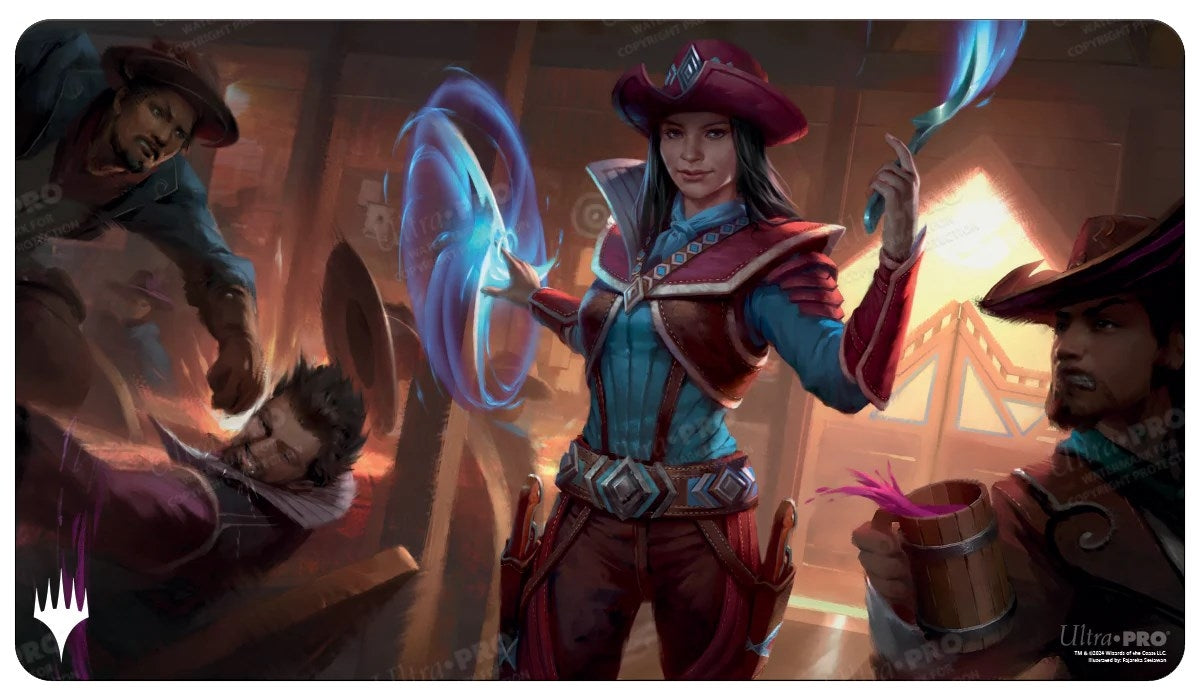 Image for Outlaws of Thunder Junction Stella Lee, Wild Card Standard Gaming Playmat for Magic: The Gathering - Playmats