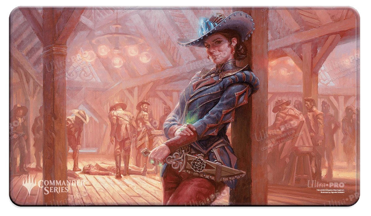 Image for Outlaws of Thunder Junction Marchesa, Dealer of Death Standard Gaming Playmat for Magic: The Gathering - Playmats