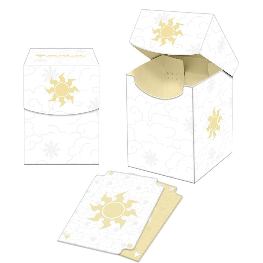 Image for Mana 8 Plains 100+ Deck Box for Magic: The Gathering - Deck Boxes