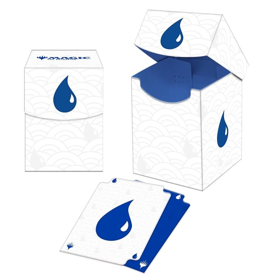 Image for Mana 8 Island 100+ Deck Box for Magic: The Gathering - Deck Boxes