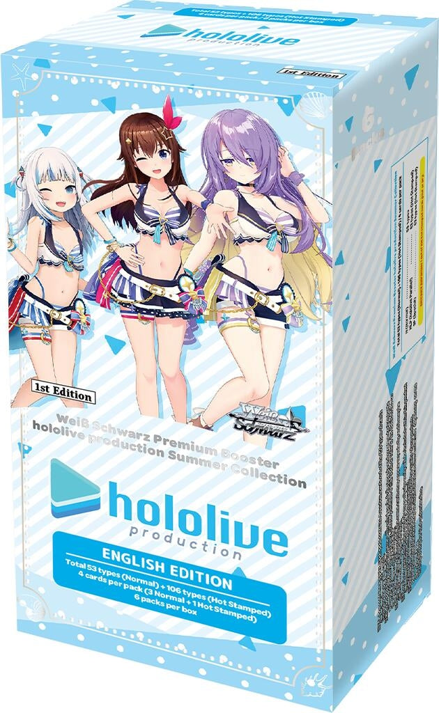 Image for hololive production Summer Collection Premium Booster Box - Weiss Schwarz