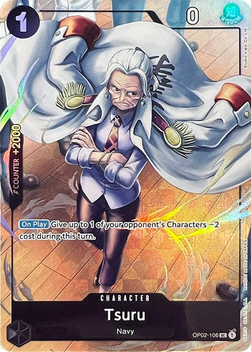 Image for Tsuru (Premium Card Collection -Best Selection Vol. 1-) (OP02-106) (One Piece Promotion Cards) (OP-PR) - One Piece Card Game
