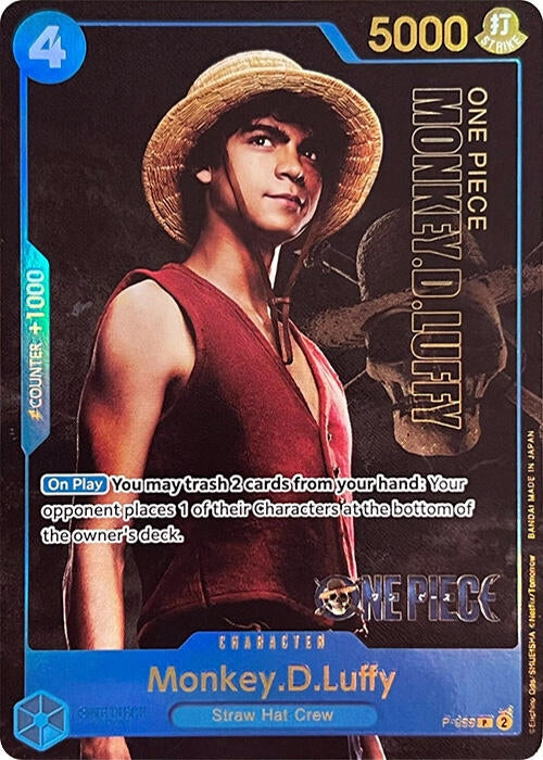 Image for Monkey.D.Luffy (055) (Premium Card Collection -Live Action Edition-) (P-055) (One Piece Promotion Cards) (OP-PR) - One Piece Card Game