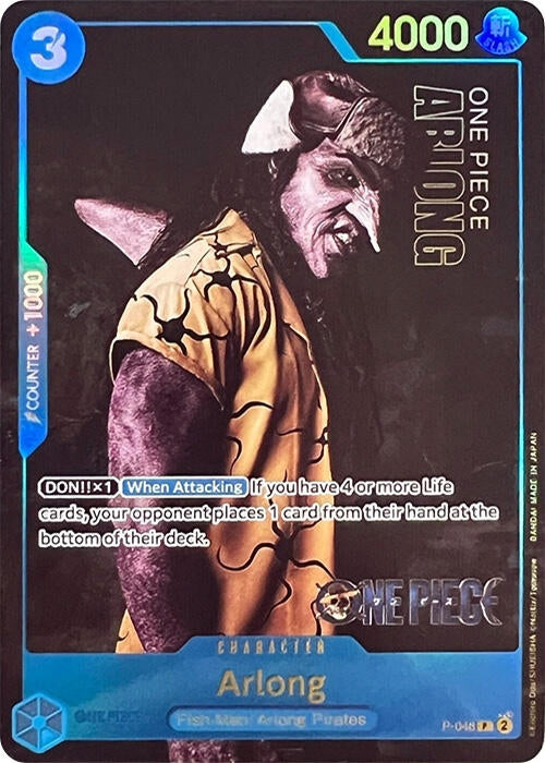 Image for Arlong (Premium Card Collection -Live Action Edition-) (P-048) (One Piece Promotion Cards) (OP-PR) - One Piece Card Game