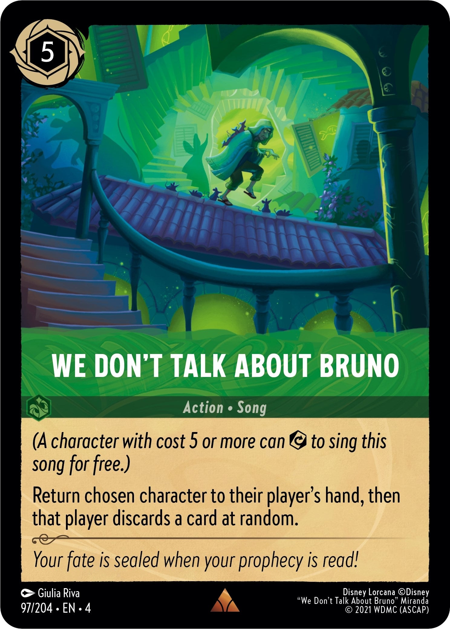 Image for We Don't Talk About Bruno (97/204) (Ursula's Return) (4) - Disney Lorcana