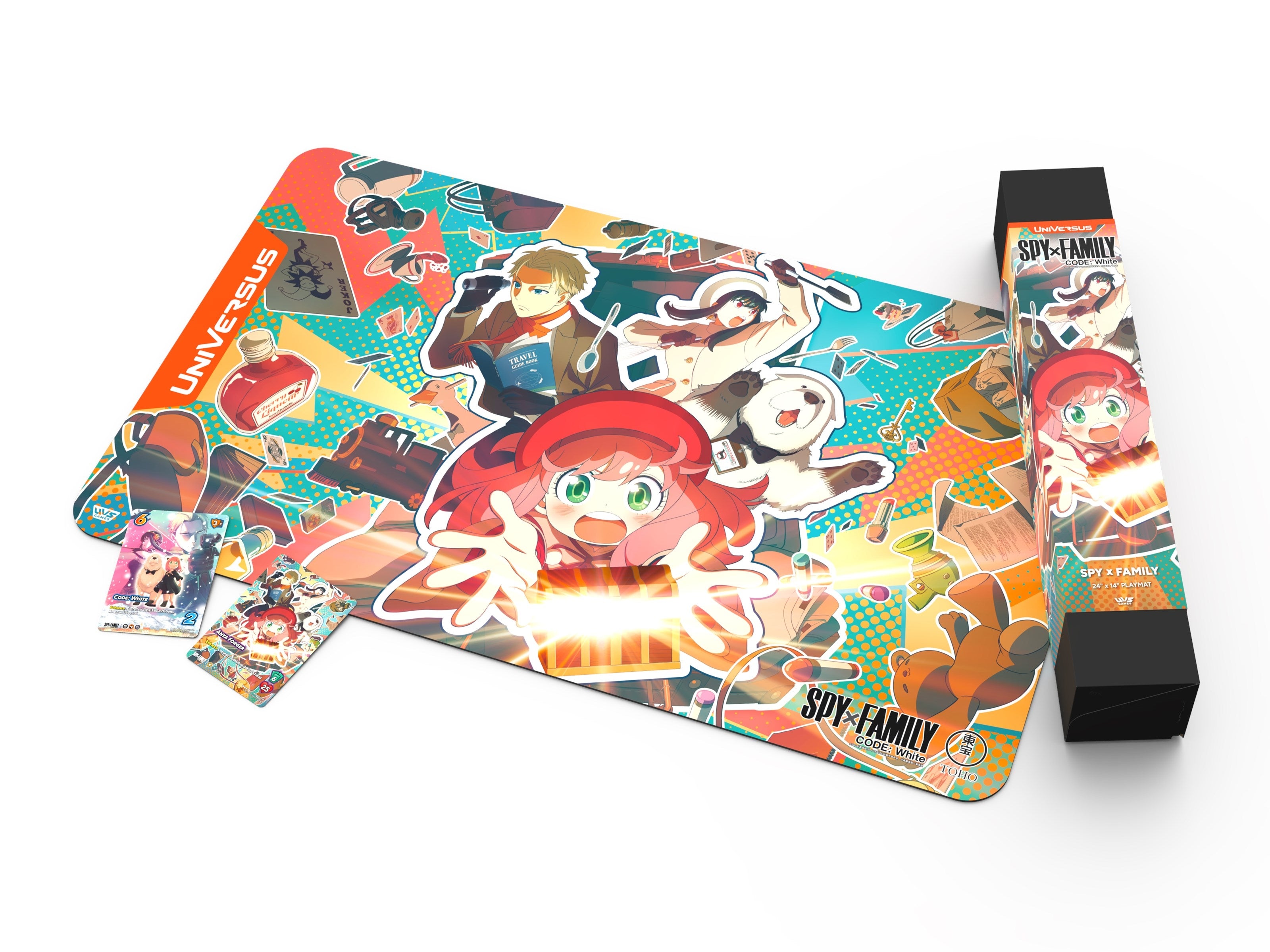 Image for SPY X FAMILY CODE: White Playmat Bundle - Playmats