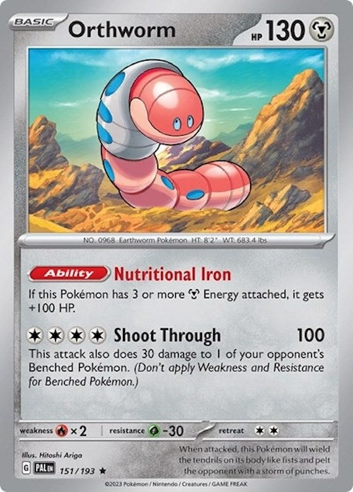 Image for Orthworm (151/193) (Deck Exclusives) (PR) - Pokemon