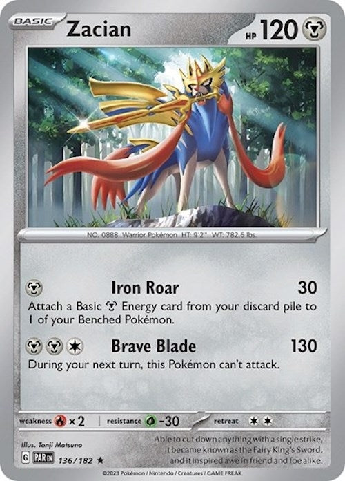 Image for Zacian (136/182) (Deck Exclusives) (PR) - Pokemon