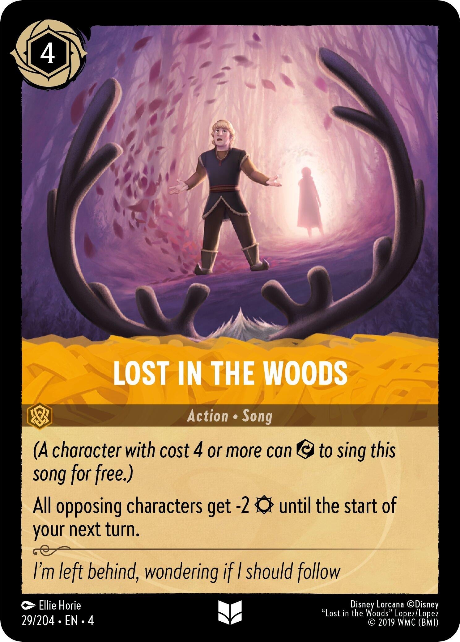 Image for Lost in the Woods (29/204) (Ursula's Return) (4) - Disney Lorcana