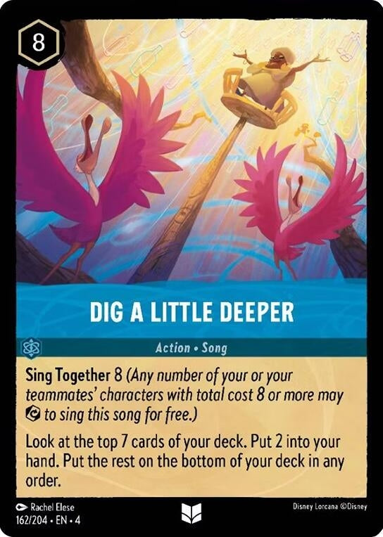 Image for Dig a Little Deeper (162/204) (Ursula's Return) (4) - Disney Lorcana