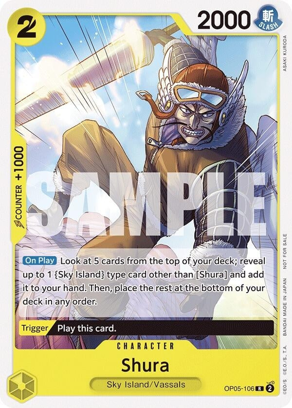 Image for Shura (Tournament Pack Vol. 7) (OP05-106) (One Piece Promotion Cards) (OP-PR) - One Piece Card Game