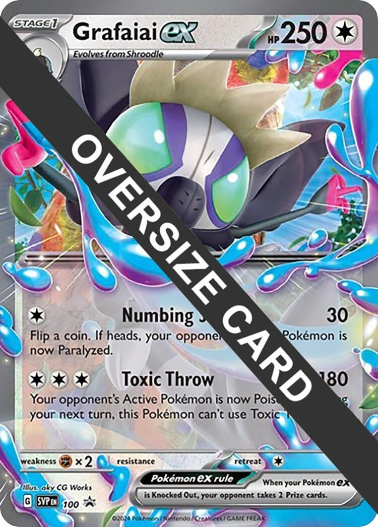 Image for Grafaiai ex - 100 (SV: Scarlet & Violet Promo Cards) (100) (Jumbo Cards) (PR) - Pokemon