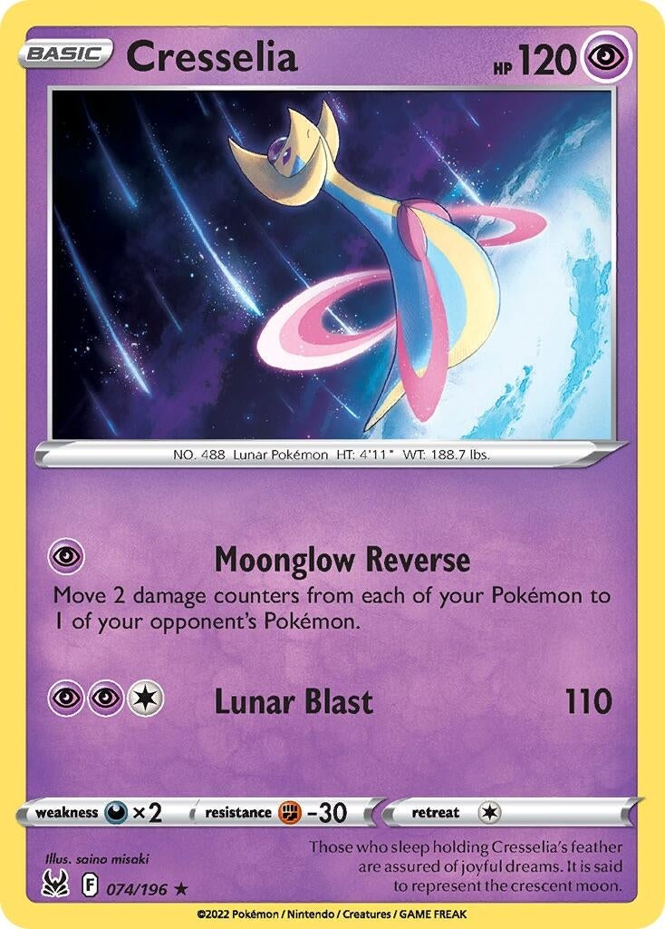 Image for Cresselia (074/196) (Deck Exclusives) (PR) - Pokemon