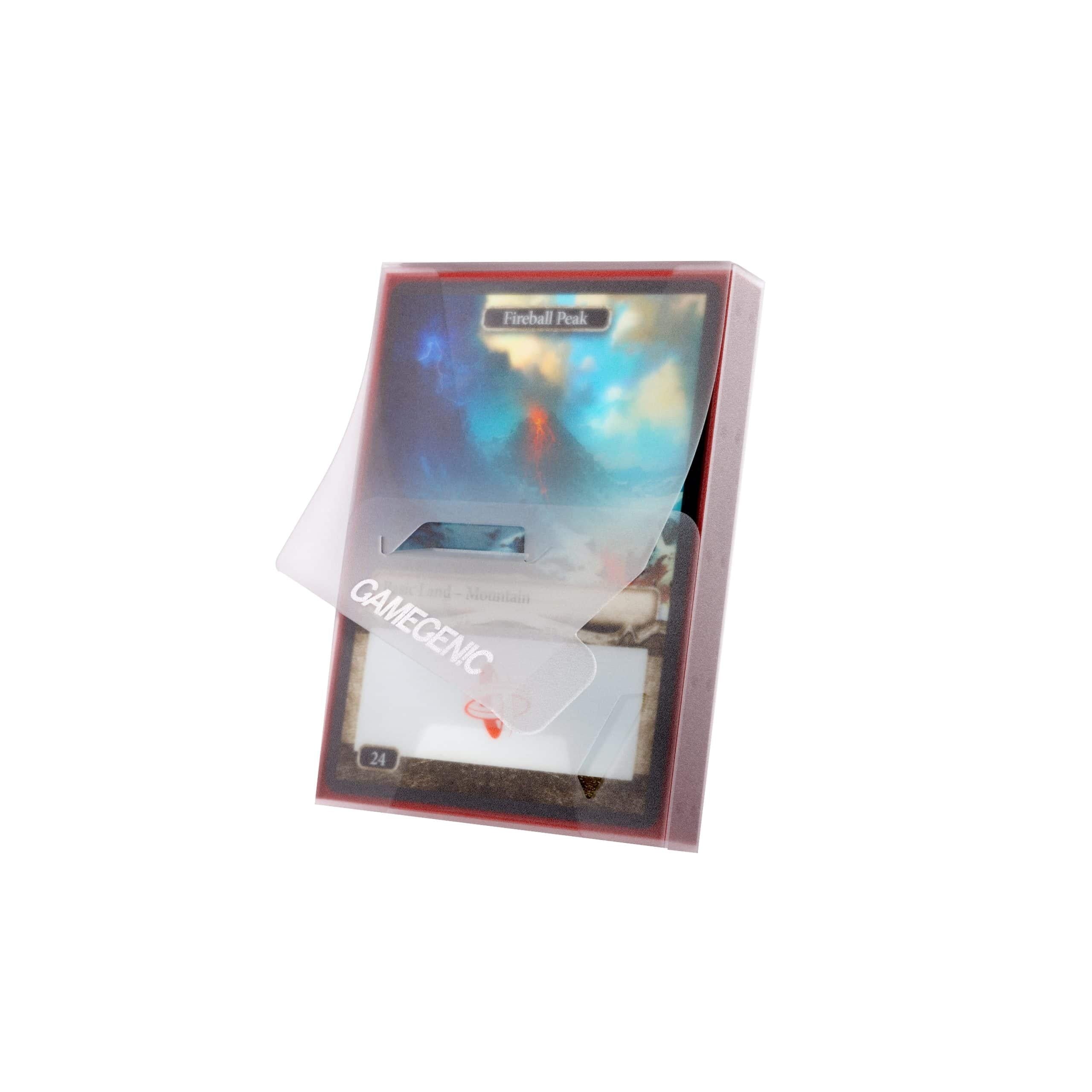 Image for GameGenic Cube Pocket Set - Clear (Holds 15+) - Deck Boxes