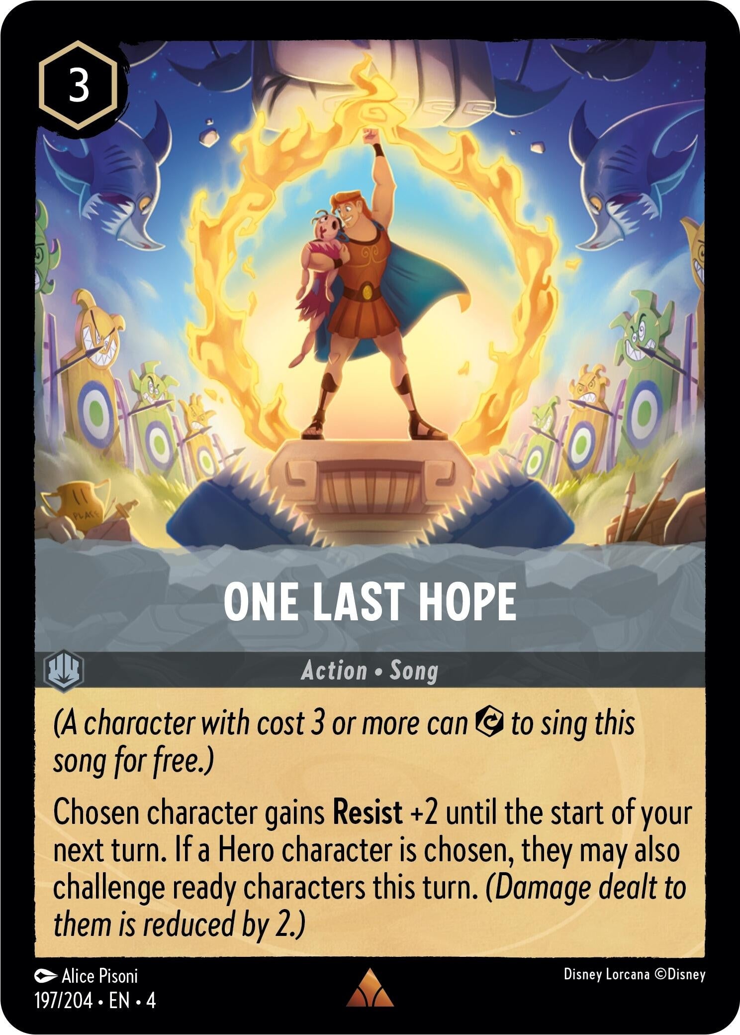 Image for One Last Hope (197/204) (Ursula's Return) (4) - Disney Lorcana