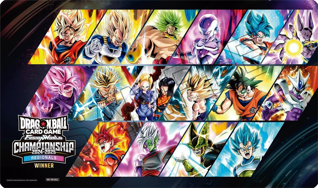 Image for Dragon Ball Super Fusion World: Championship 2024-2025 Regionals Playmat - Playmats