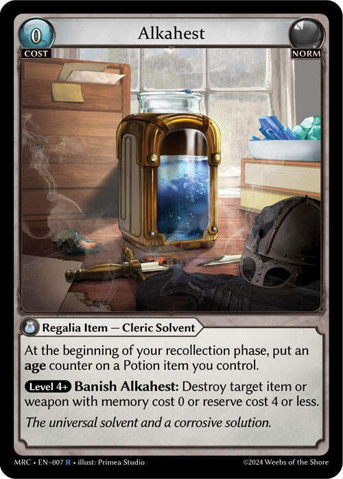 Alkahest (007) (Mercurial Heart)