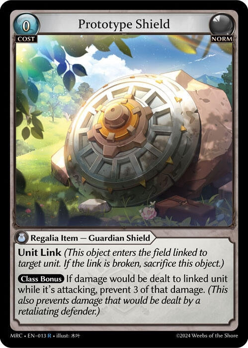 Image for Prototype Shield (013) (Mercurial Heart) (MRC) - Grand Archive TCG