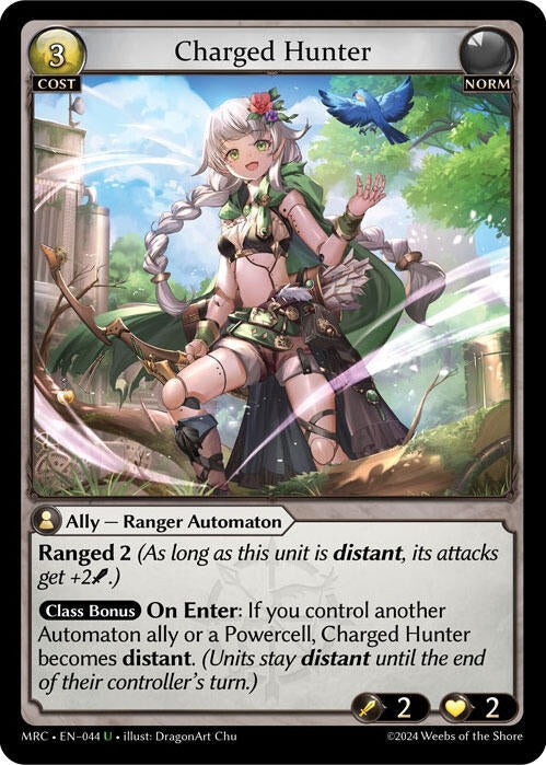 Image for Charged Hunter (044) (Mercurial Heart) (MRC) - Grand Archive TCG