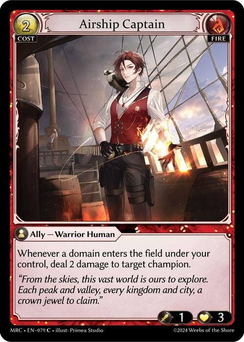 Airship Captain (079) (Mercurial Heart)
