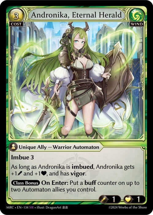 Andronika, Eternal Herald (134) (Mercurial Heart) - PokeBox USA