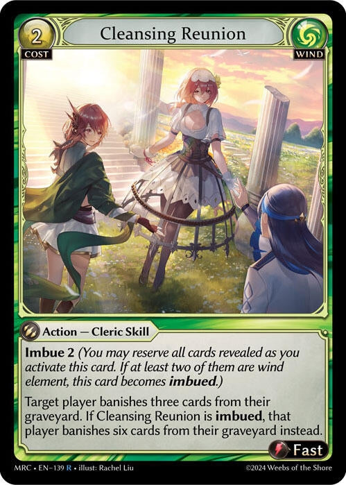 Image for Cleansing Reunion (139) (Mercurial Heart) (MRC) - Grand Archive TCG
