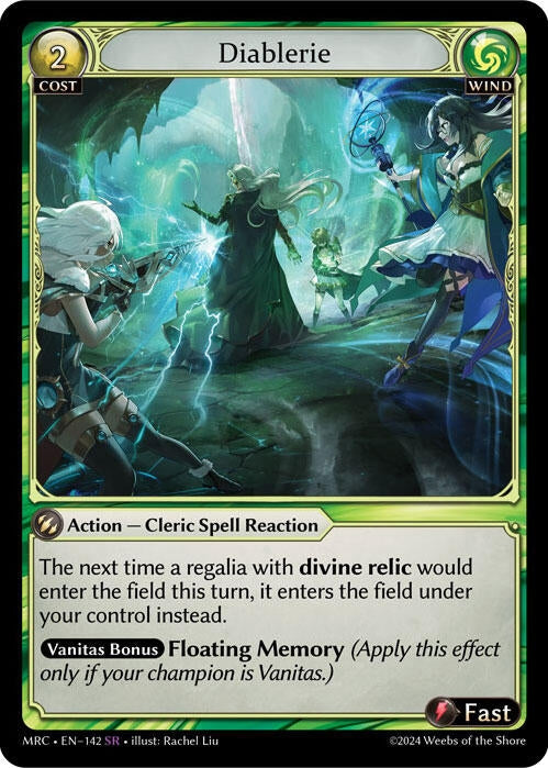 Image for Diablerie (142) (Mercurial Heart) (MRC) - Grand Archive TCG