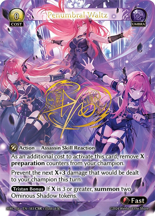 Image for Penumbral Waltz (CSR) (183) (Mercurial Heart) (MRC) - Grand Archive TCG