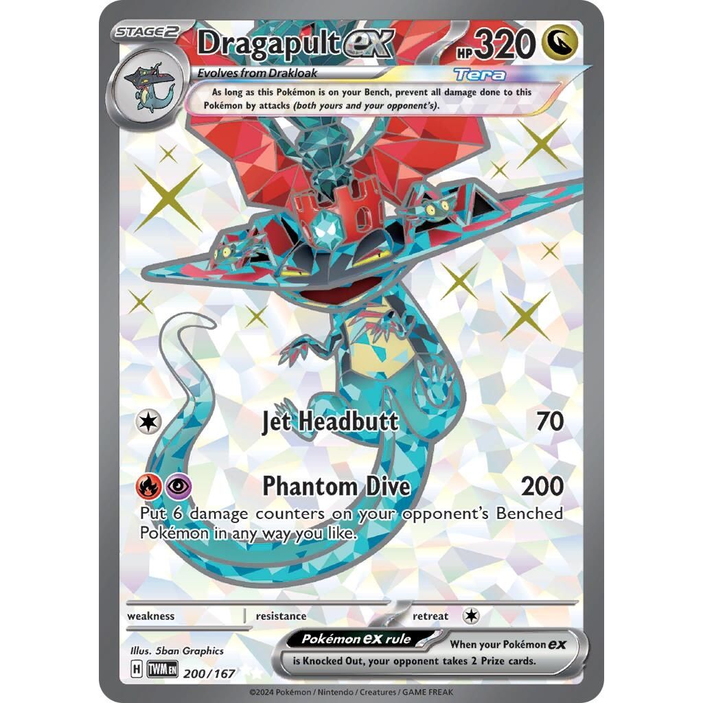 Dragapult ex (200/167) (SV06: Twilight Masquerade) - PokeBox USA