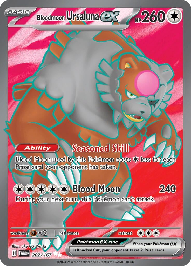 Bloodmoon Ursaluna ex (202/167) (SV06: Twilight Masquerade)