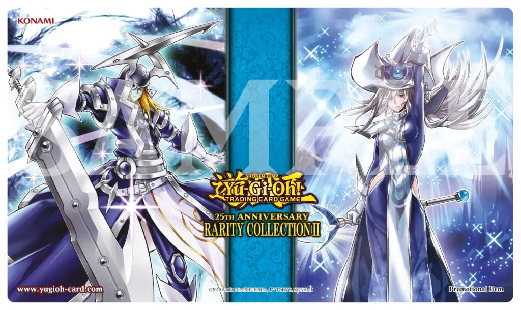 Image for Yu-Gi-Oh! 25th Anniversary Rarity Collection II Release Event Game Mat - Silent Swordsman & Silent Magician - Playmats