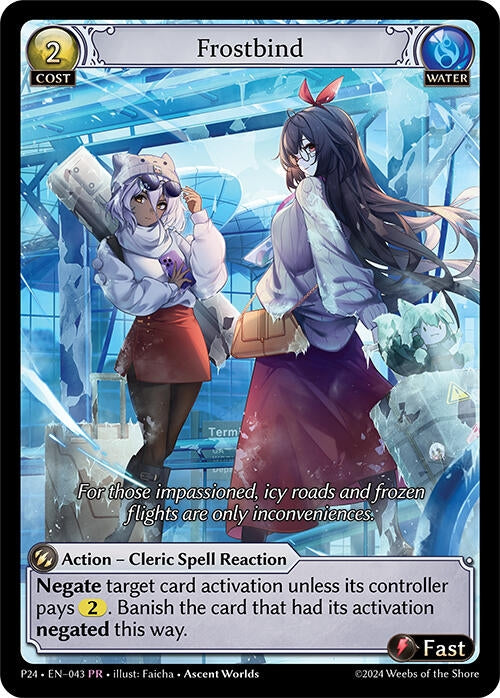 Image for Frostbind (043) (Promotional Cards) (P) - Grand Archive TCG