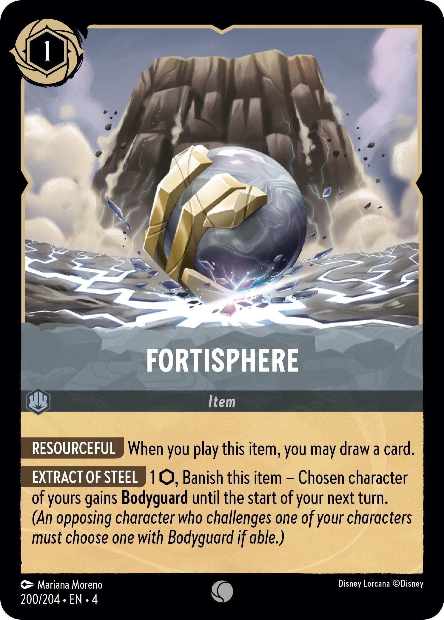 Image for Fortisphere (200/204) (Ursula's Return) (4) - Disney Lorcana