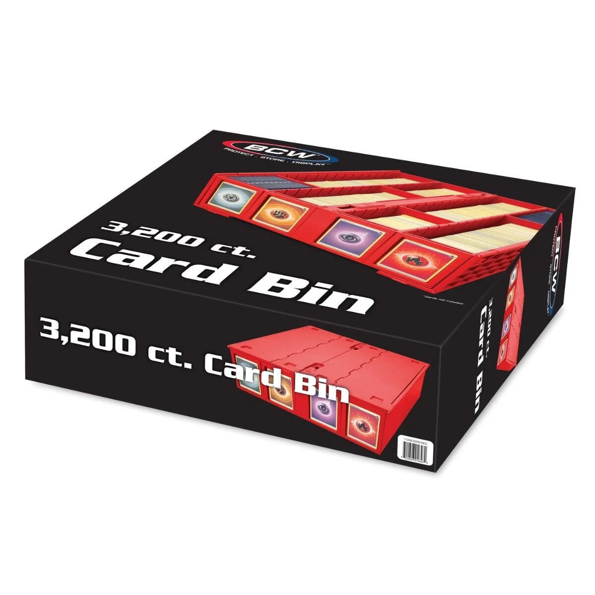 Image for 3200 Collectible Card Bin - Red - Deck Boxes