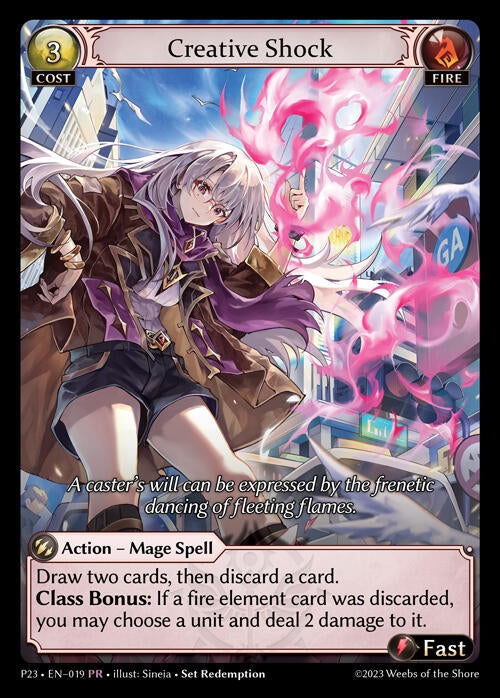 Image for Creative Shock (019) (Promotional Cards) (P) - Grand Archive TCG