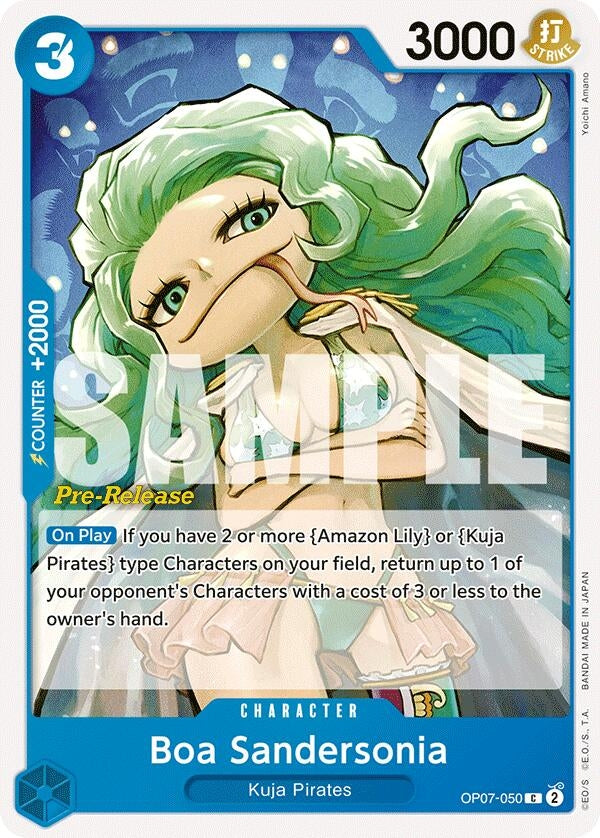 Image for Boa Sandersonia (OP07-050) (500 Years in the Future Pre-Release Cards) (OP07 PRE) - One Piece Card Game