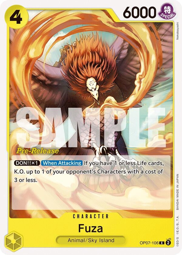 Image for Fuza (OP07-106) (500 Years in the Future Pre-Release Cards) (OP07 PRE) - One Piece Card Game