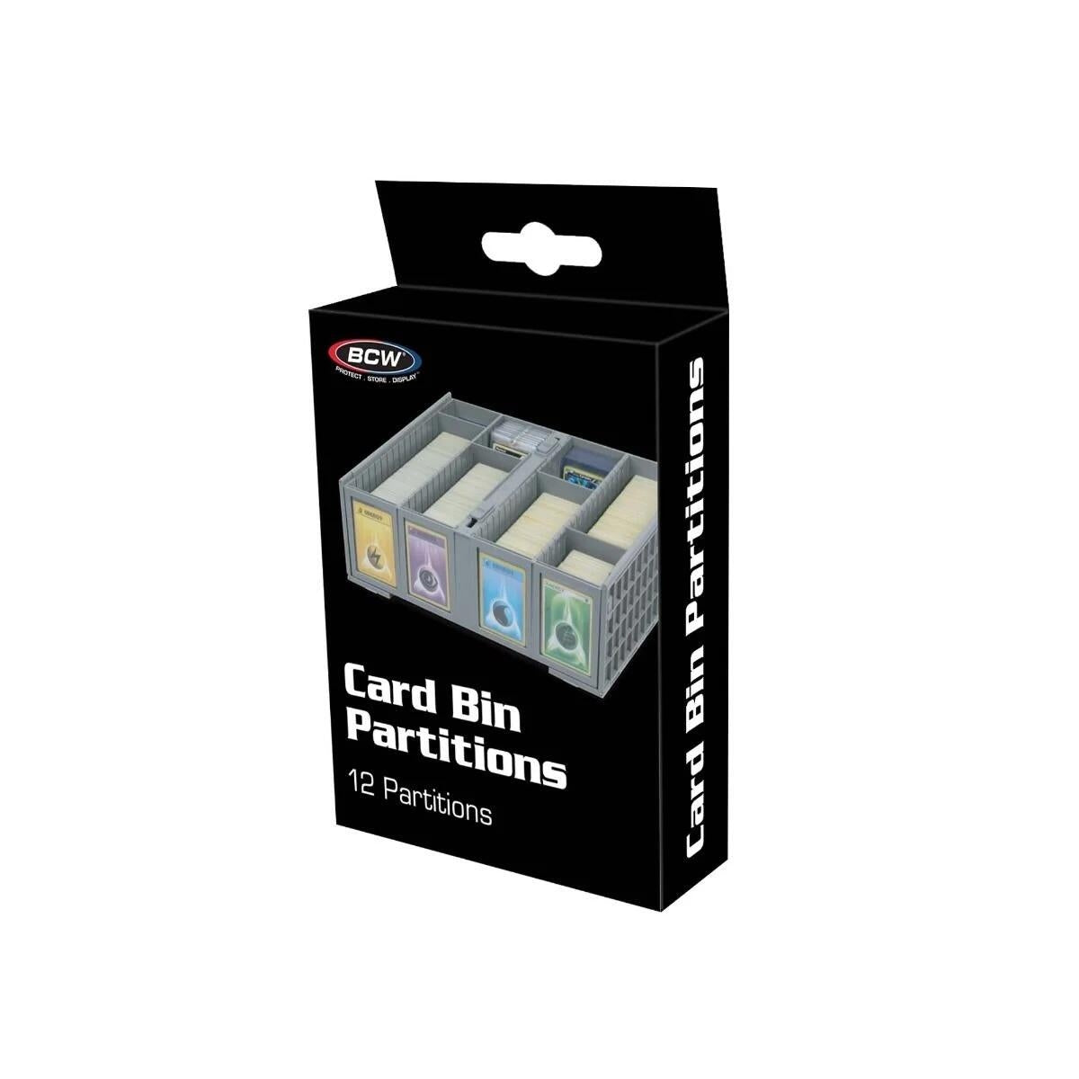 Image for Collectible Card Bin Partitions - Gray - Deck Boxes